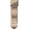 Ekena Millwork Funston Arts and Crafts Smooth Bracket w/ Offset Brace, Douglas Fir, 7 1/2"W x 22"D x 30"H BKT0806X22X30FST03SDF - alternate 2
